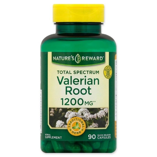 Valerian Root 1200mg 90 Cápsulas Nature's Reward