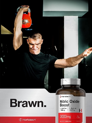 Óxido Nítrico 3000mg ( 2000mg L-Citrulline + 1000mg L-Arginine ) 120 Cápsulas