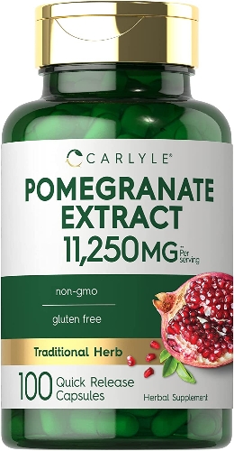 Pomegranate / Granada 11,250mg Frasco de 100 Cápsulas