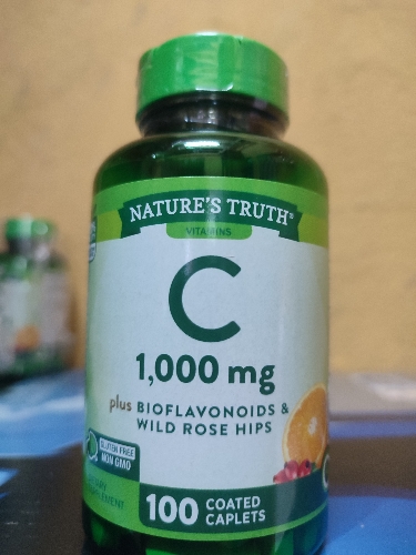 Vitamina C1000mg 100 Tabletas Nature's Truth