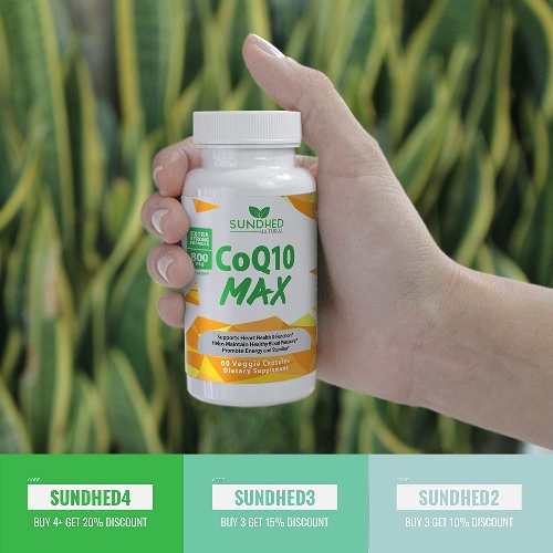 Co-Q10 Max 800mg Frasco de 60 Cápsulas