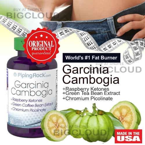 Garcinia Cambogia + Keto + Café Verde + Chromium Picolinate 90 Tabletas