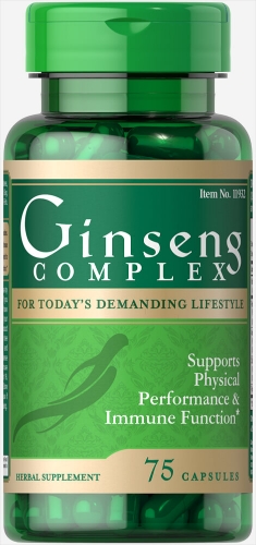 Ginseng Complex with Royal Jelly 75 Cápsulas