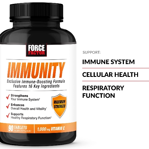 IMMUNITY 16 ingredientes Naturales 90 Tabletas