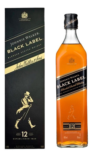 Jonnie Walker black label 750