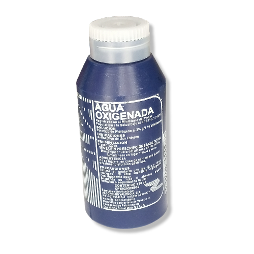Agua Oxigenada Antiséptica 120cc