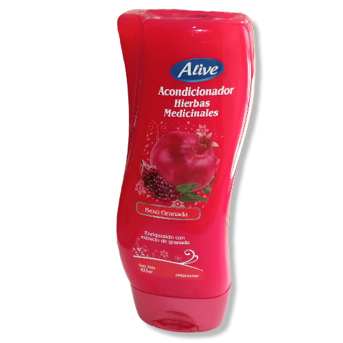 Acondicionador Alive Beso Granada 413ml