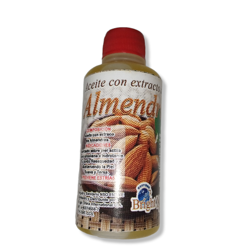 Aceite con extracto de Almendras