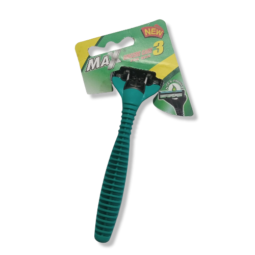 Afeitadora Max 3 Hojillas Verde  Aloe Band