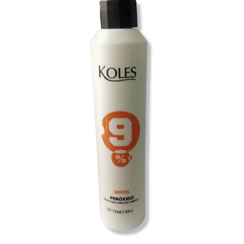 Agua oxigenada 100ml vol 30 Koles