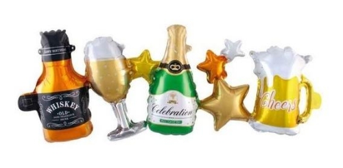 Guirnalda de Globos Bebidas
