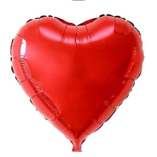 Globo Corazón Rojo 18"