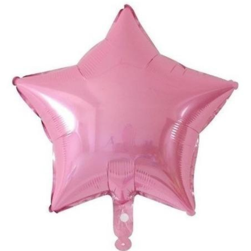 Globo Estrella Rosa 18"