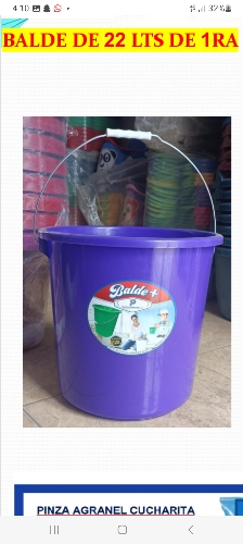 BALDE 22 LTS S/T COLORES 1ra