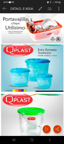 JUEGO DE BOLO X3 TRASLUCIDO ROMANO QPLAST