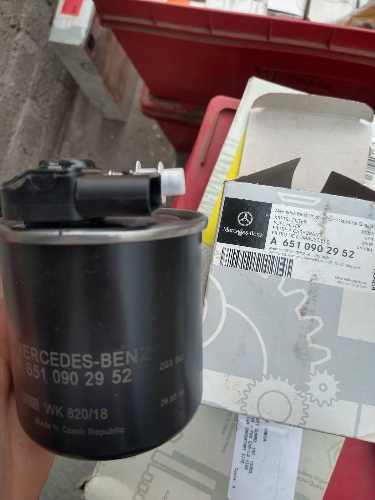Filtro combustible sprinter OM651