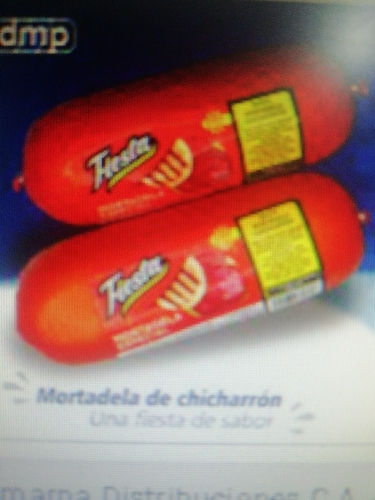 Mortadela fiesta de 600g