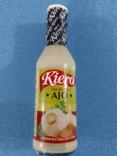 Salsa de ajo kiero