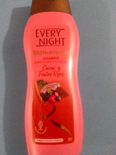 Shampoo every night frutos rojos 365 cc/ml
