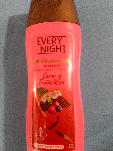 Shampoo every night frutos rojos 210ml