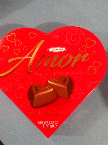 Chocolates de corazon