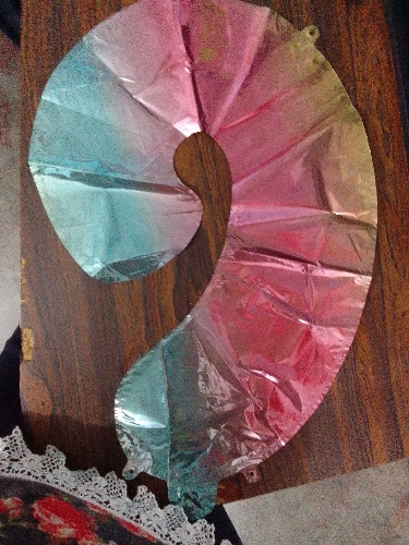 Globo tornazolado talla 16