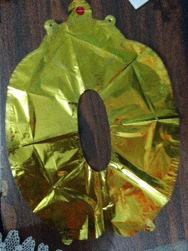 Globo dorado talla 16