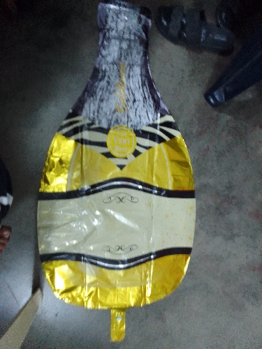 Globo de botella talla 32