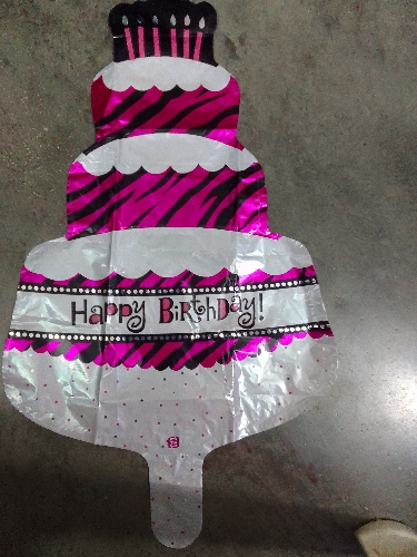 Globo torta talla 16