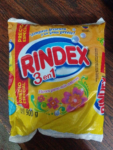 Jabón en polvo rindex 900g