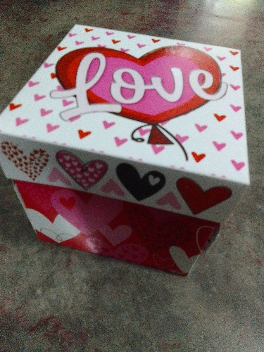 Caja de corazones