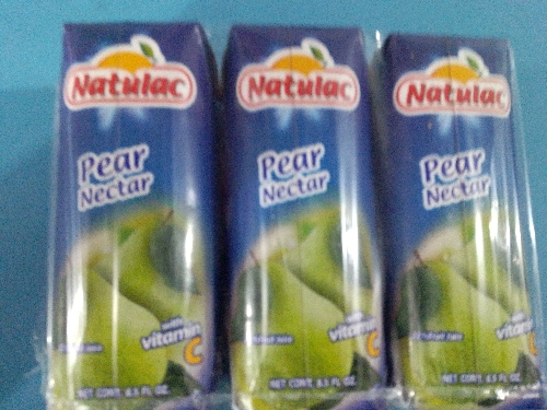 Jugos nectar de pera