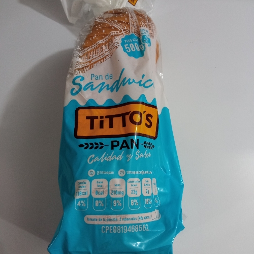 Pan de sandwich