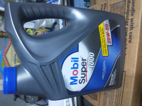 Mobil súper 1000 20w50 4x1 galon