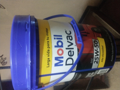 Mobil Delvac turbo 25w50 x 5 galones