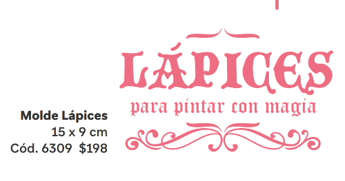 6309 Molde lapices