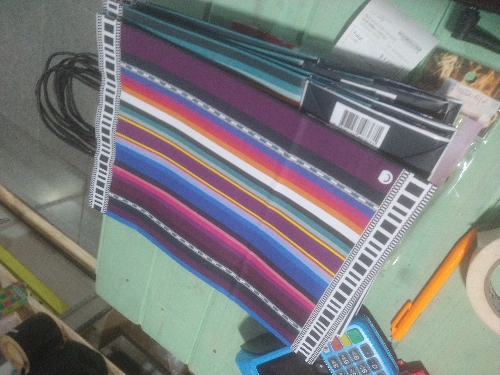 440 bolsa papel  rayas 30 x 41