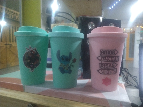 381vaso café liso sticker