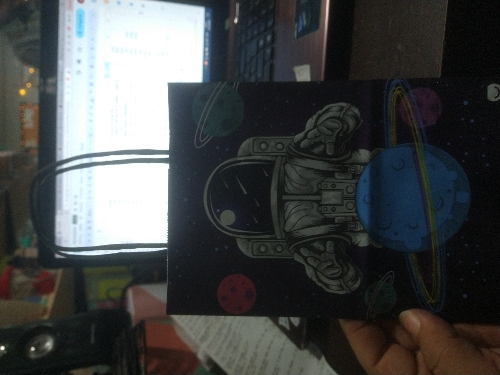951 bolsa papel negra solo luna 14x20 chica