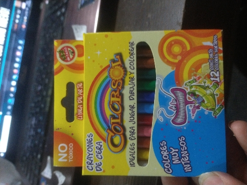 952 crayones x 12 colorsol