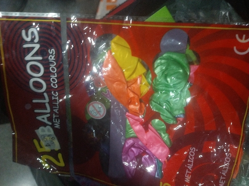 989 globos color pastel
