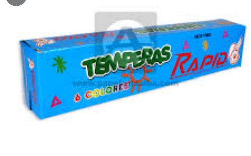Caja de temperas