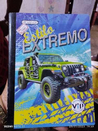 Cuaderno 100 hojas cuadric claudia