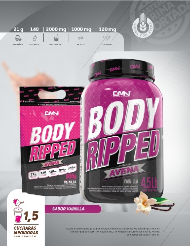 Body ripped 2lbs