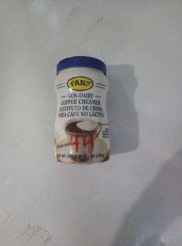 Bote pequeño de cremora fans