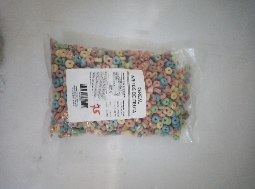 Cereal arita de frutas