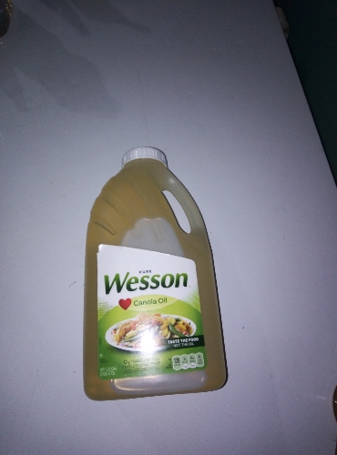 Bote de aceite wesson