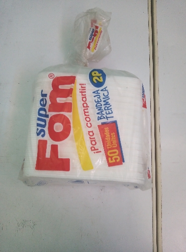 Bandeja térmica 2p super fom