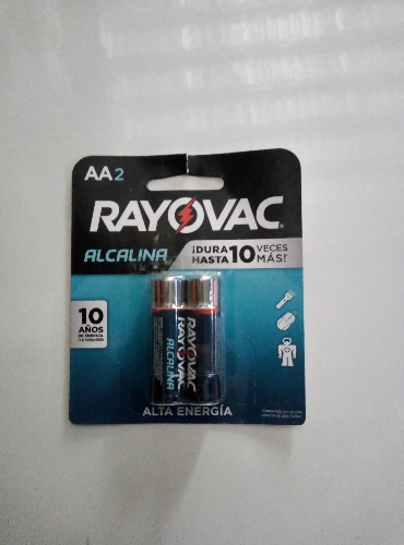 Baterías rayovac AA 2