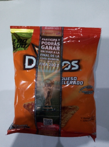 Doritos queso acelerado